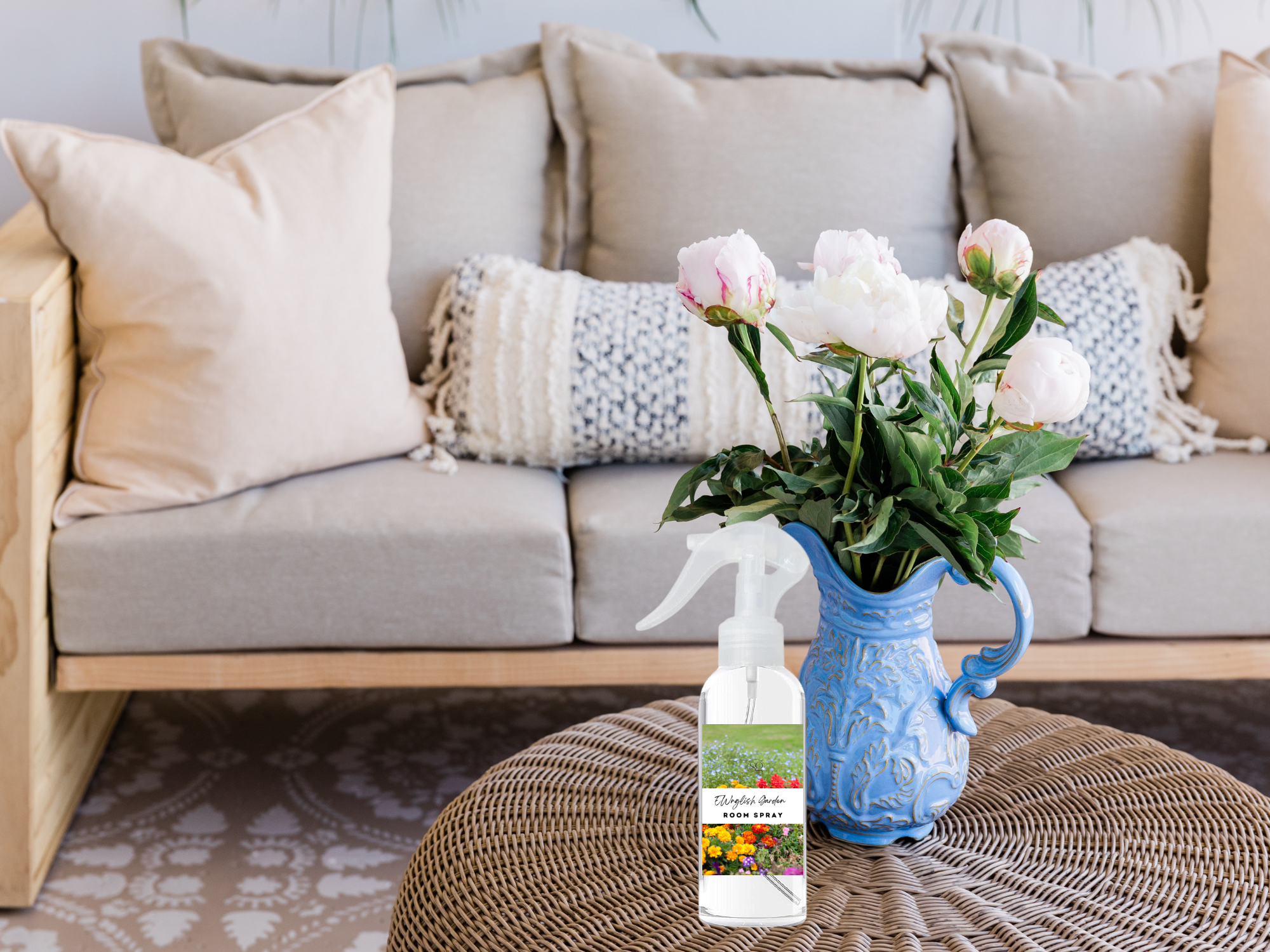 Floral & Feminine Room and Linen Spray Collection – Soft, Romantic Botanicals