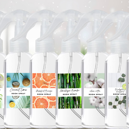 Citrus & Bright Room and linen Spray Collection – Uplifting Scents of Lemon, Grapefruit, Orange Blossom, and Bergamot 4oz