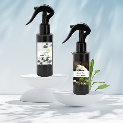 Masculine Room Spray Collection – Handcrafted Room & Linen Sprays with Bold, Sophisticated Scents Like Speakeasy, Obsidian, and Bergamot Eucalyptus