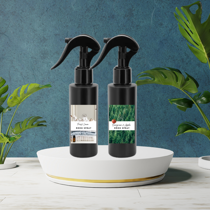 Masculine Room Spray Collection – Handcrafted Room & Linen Sprays with Bold, Sophisticated Scents Like Speakeasy, Obsidian, and Bergamot Eucalyptus