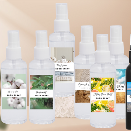 Earthy & Woody Room Spray Collection – Handcrafted Air Fresheners with Forest, Pine, and Natural Wood-Inspired Scents 4oz