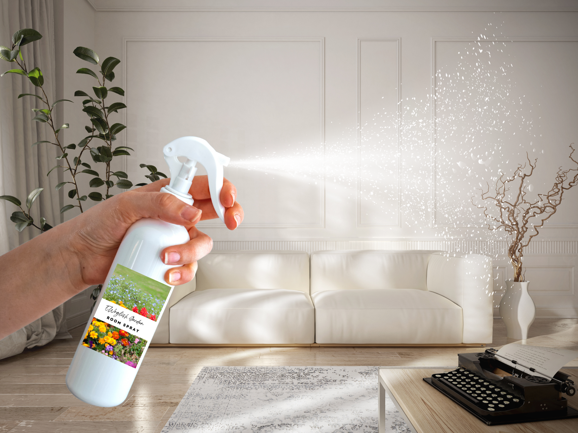 Floral & Feminine Room and Linen Spray Collection – Soft, Romantic Botanicals