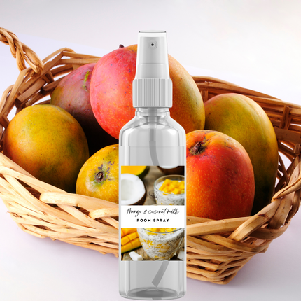 Fruity & Juicy Room Spray Collection – Handcrafted Room & Linen Sprays with Lively Scents of Strawberry, Peach, Pineapple, Black Cherry & Mango