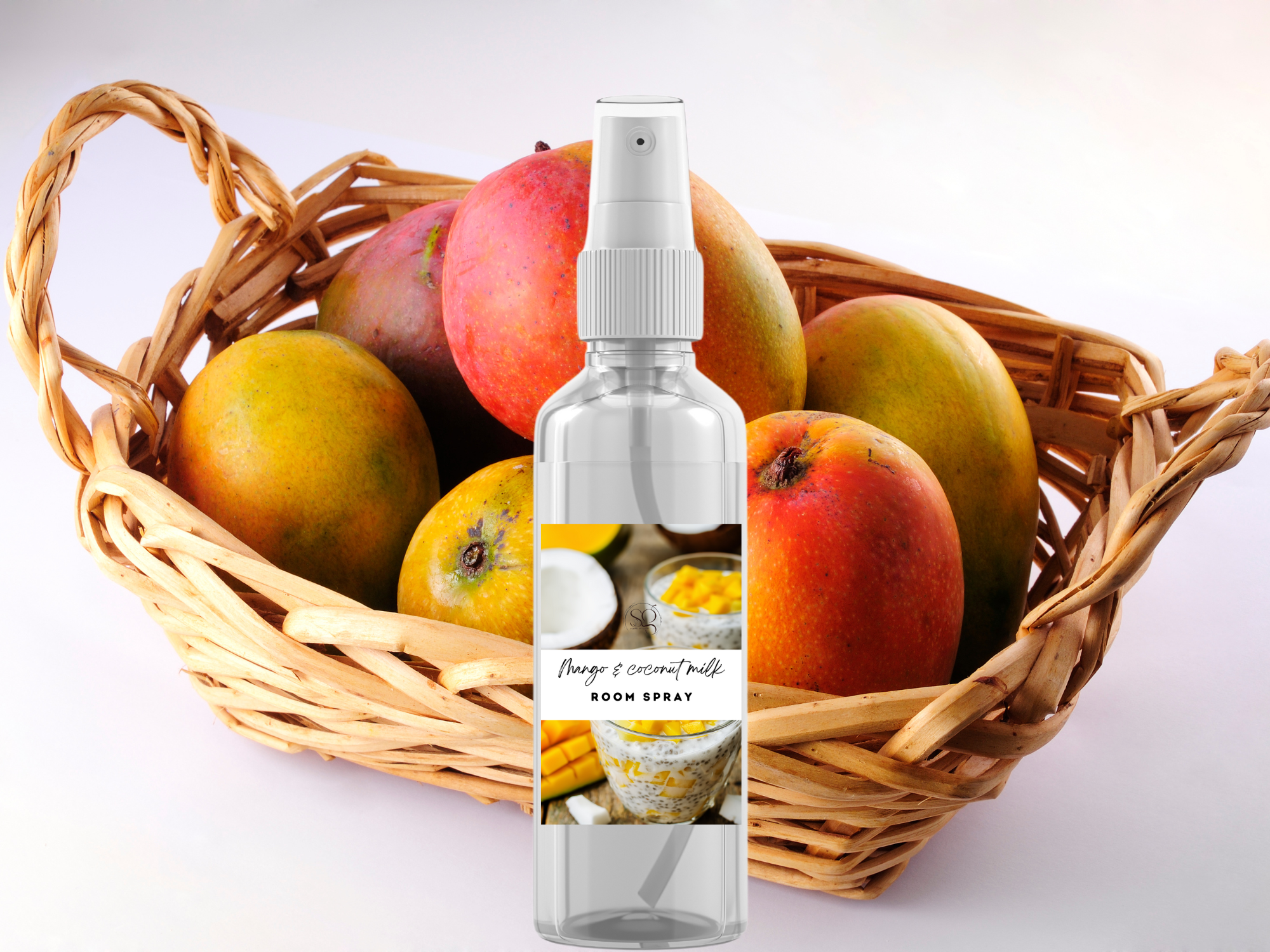 Fruity & Juicy Room Spray Collection – Handcrafted Room & Linen Sprays with Lively Scents of Strawberry, Peach, Pineapple, Black Cherry & Mango