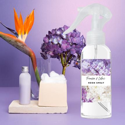 Floral & Feminine Room and Linen Spray Collection – Soft, Romantic Botanicals