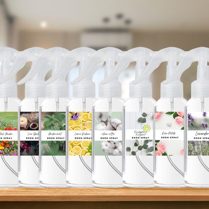 Citrus & Bright Room and linen Spray Collection – Uplifting Scents of Lemon, Grapefruit, Orange Blossom, and Bergamot 4oz