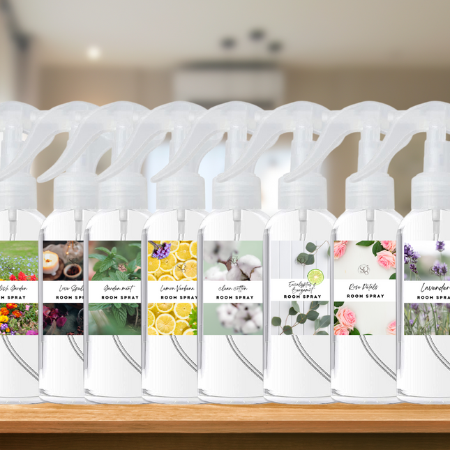 Citrus & Bright Room and linen Spray Collection – Uplifting Scents of Lemon, Grapefruit, Orange Blossom, and Bergamot 4oz
