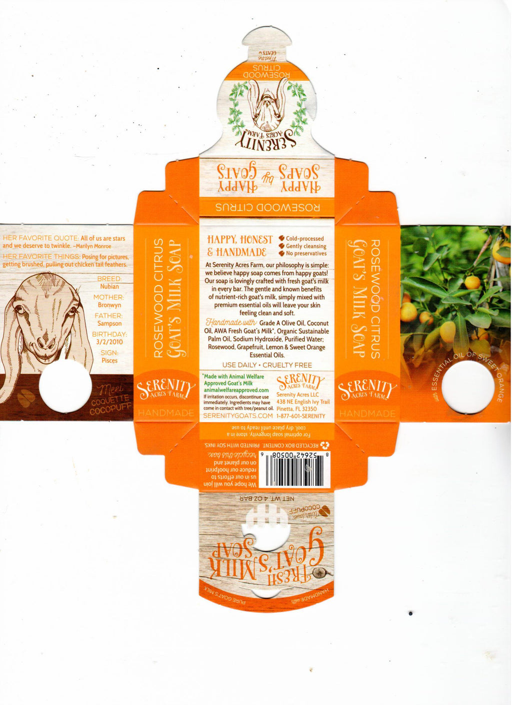 Goat's Milk Soap – Rosewood Citrus