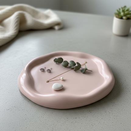 Jesmonite Jewelry Tray