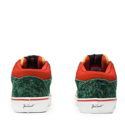 Joiints Green Mid-Top Skate Sneakers Stylish Vulcanized Casual Shoes for Teens