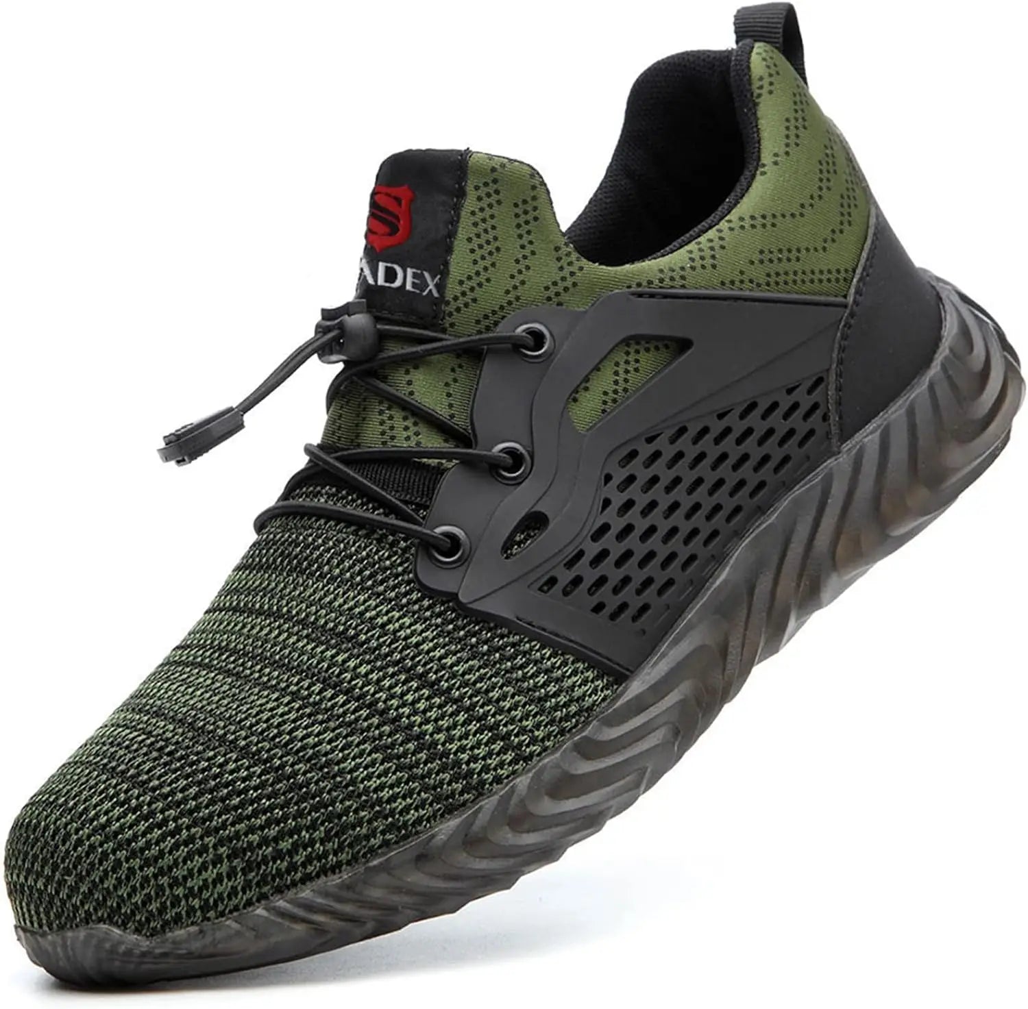 SUADEX Steel Toe Sneakers Lightweight Indestructible Work Shoes for Construction