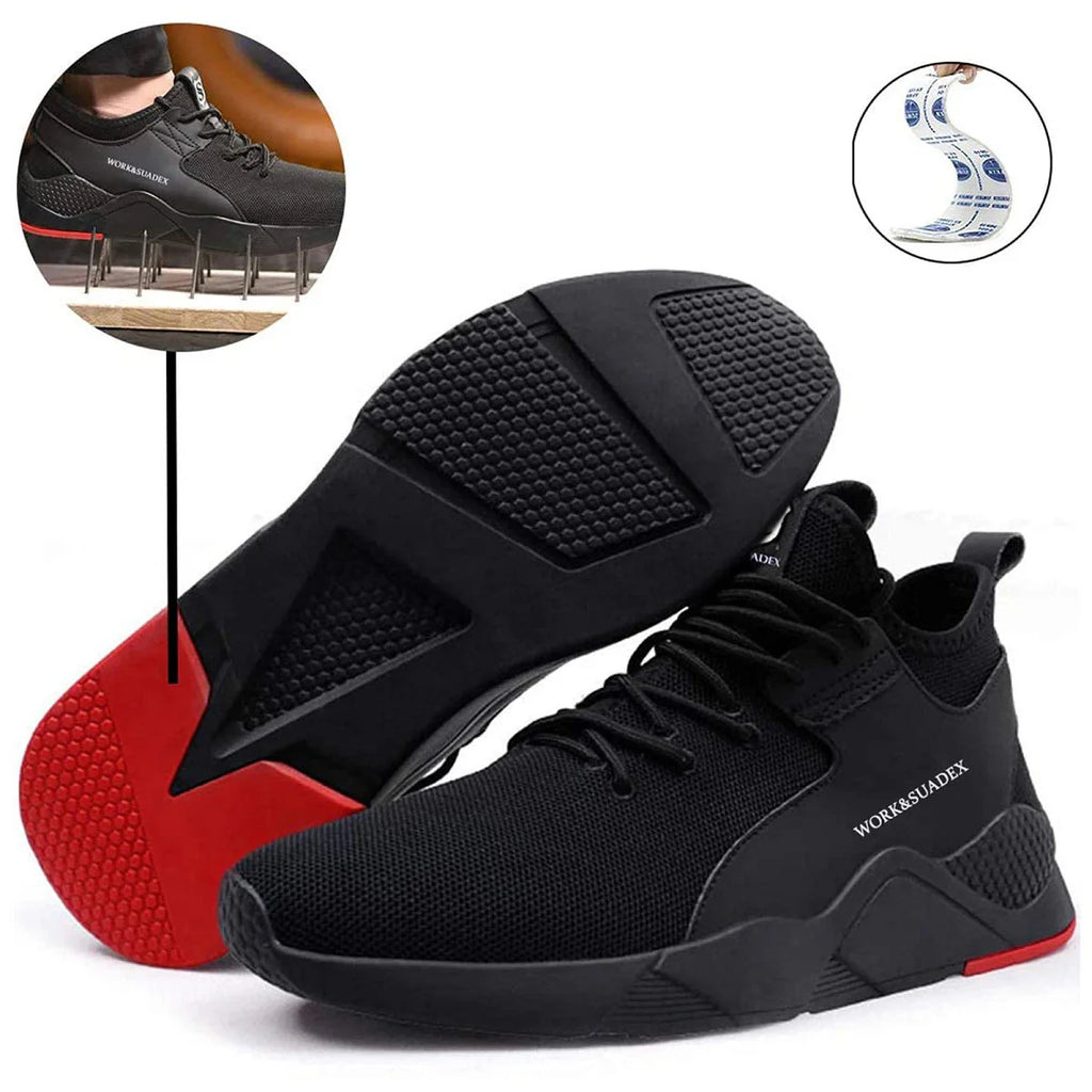 SUADEX Breathable Puncture-Proof Safety Work Shoes