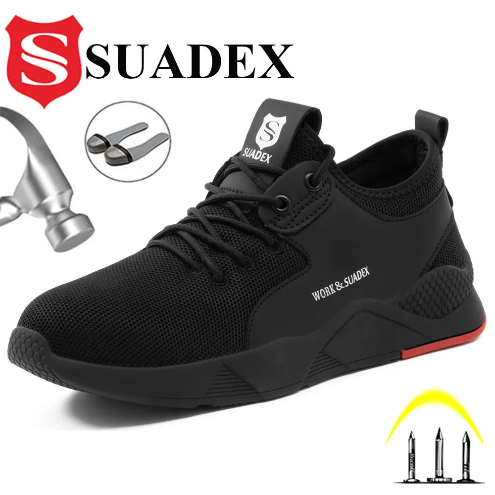 SUADEX Breathable Puncture-Proof Safety Work Shoes