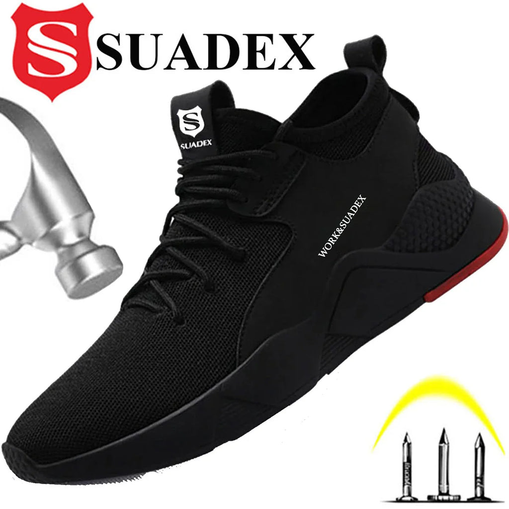 SUADEX Breathable Puncture-Proof Safety Work Shoes