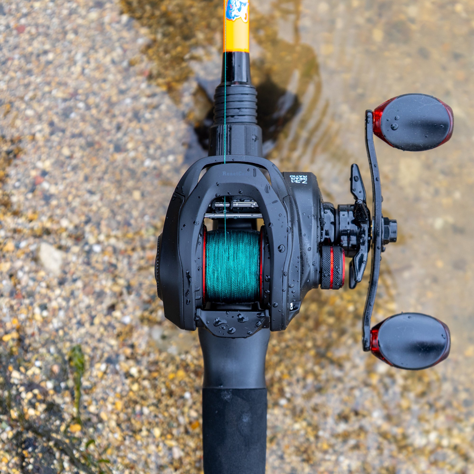 Reaction Tackle Braided Fishing Line - NO FADE Moss Green - NEW