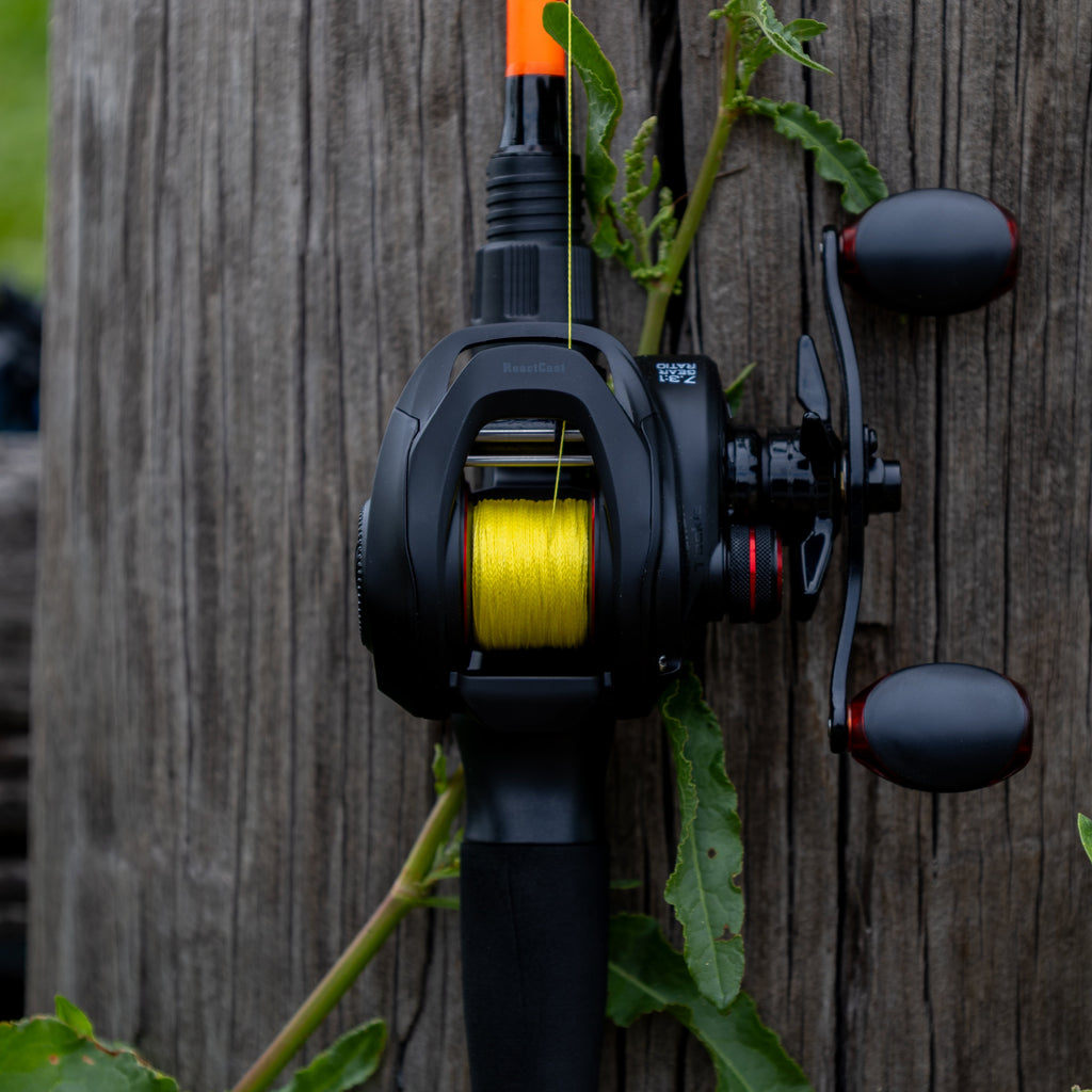 Reaction Tackle Braided Fishing Line - NO FADE Yellow - NEW