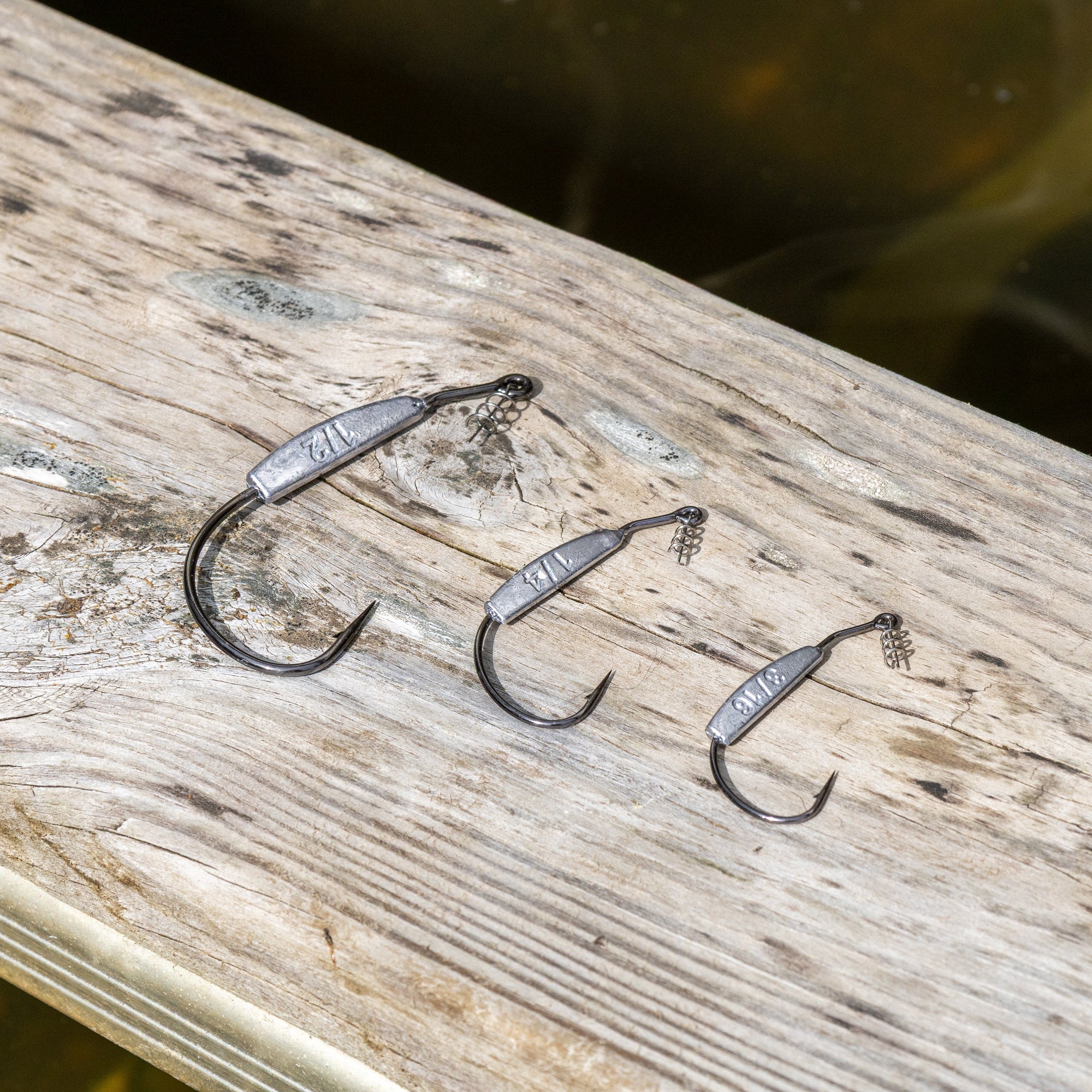 Reaction Tackle Lead Weighted Swimbait Hooks (10-PACK)