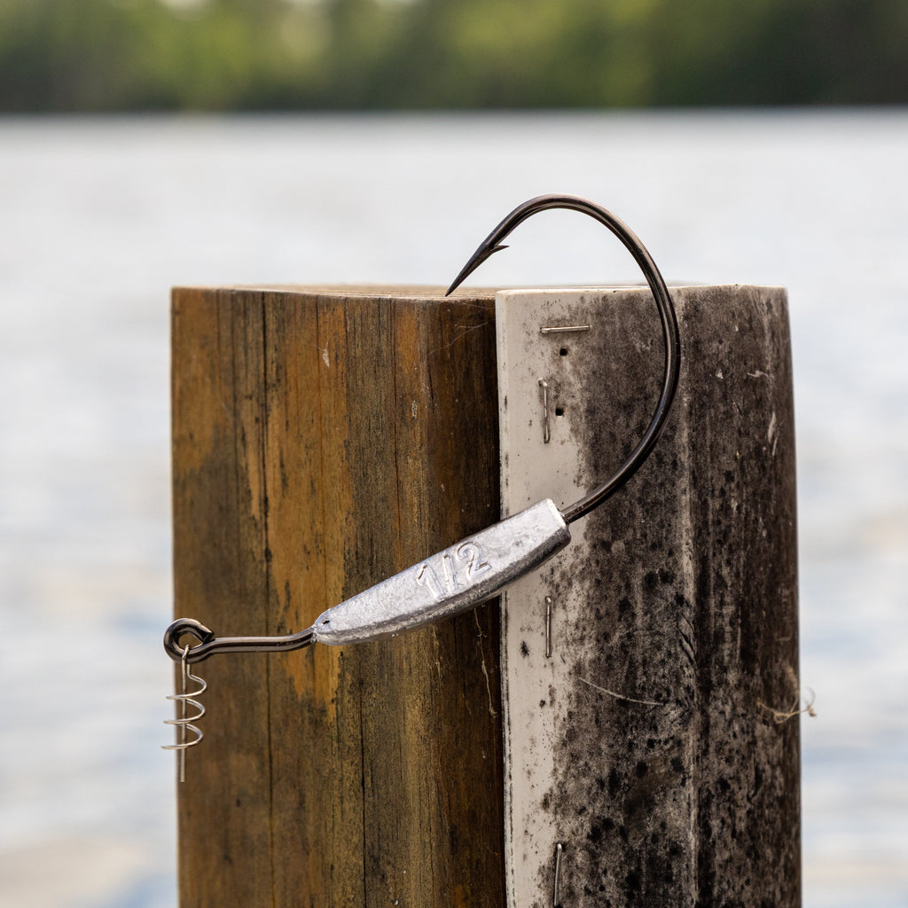 Reaction Tackle Lead Weighted Swimbait Hooks (10-PACK)