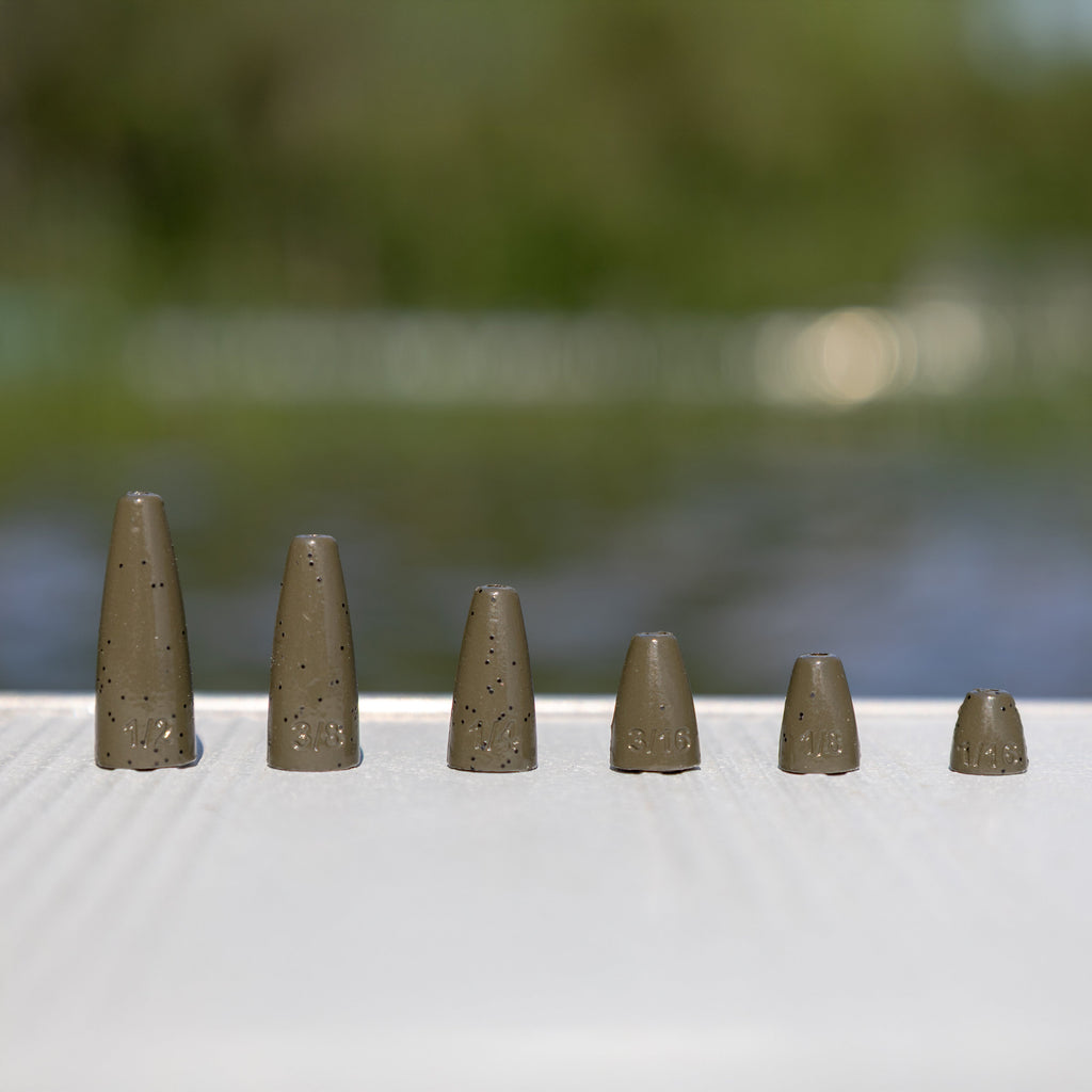 Reaction Tackle Lead Worm Weights (25 pack)