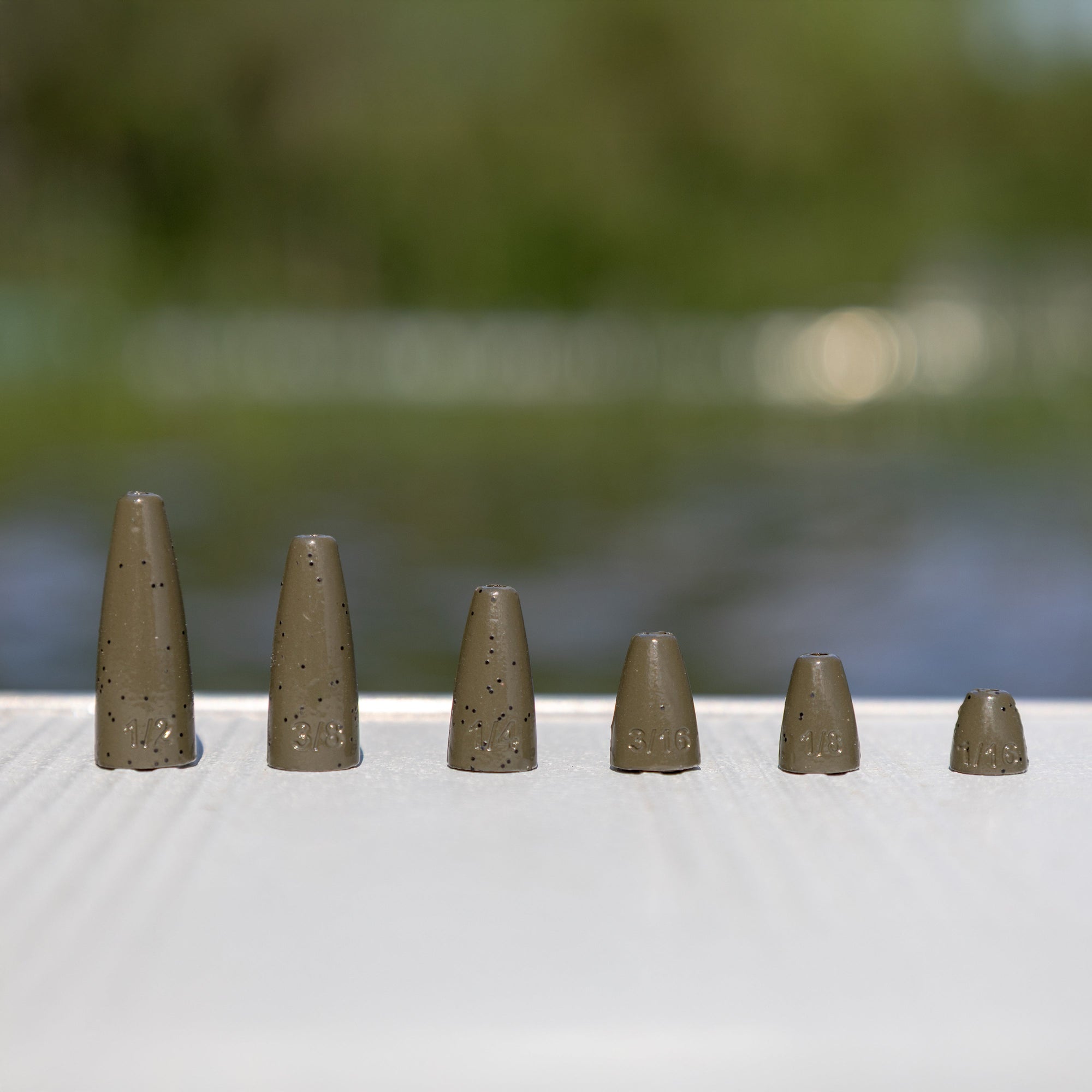 Reaction Tackle Lead Worm Weights (25 pack)