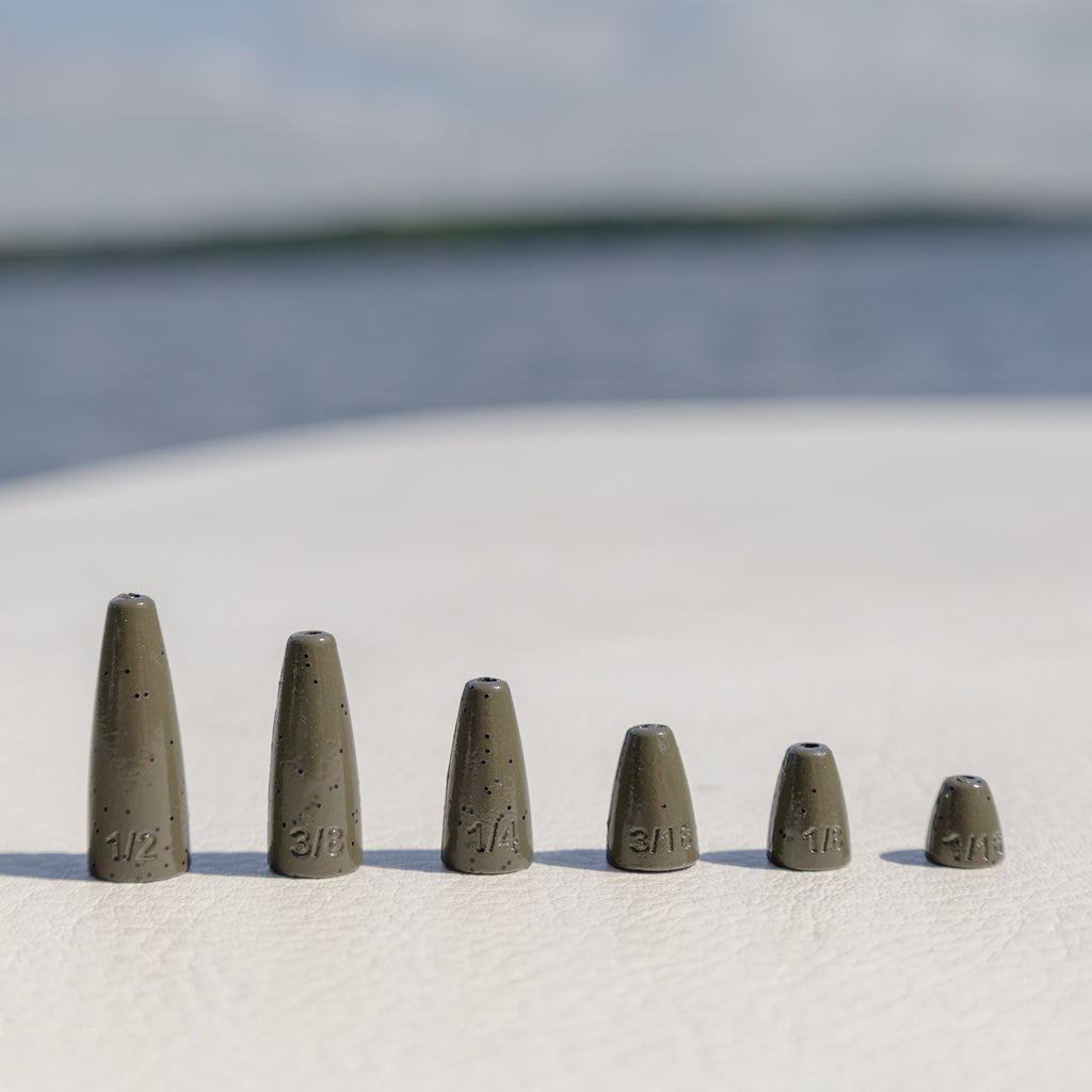 Reaction Tackle Lead Worm Weights (25 pack)