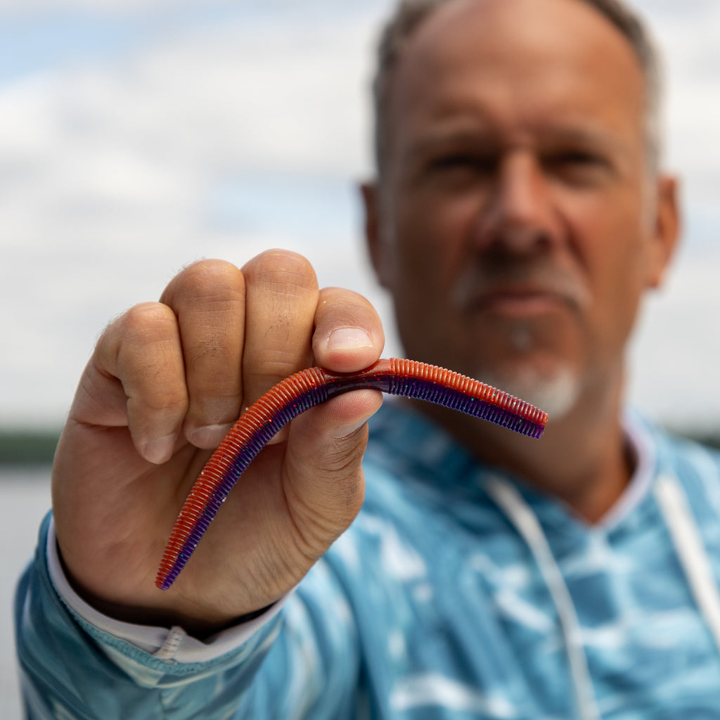 Reaction Tackle Soft Plastic Wacky Worms 5.5in - 24 Pack