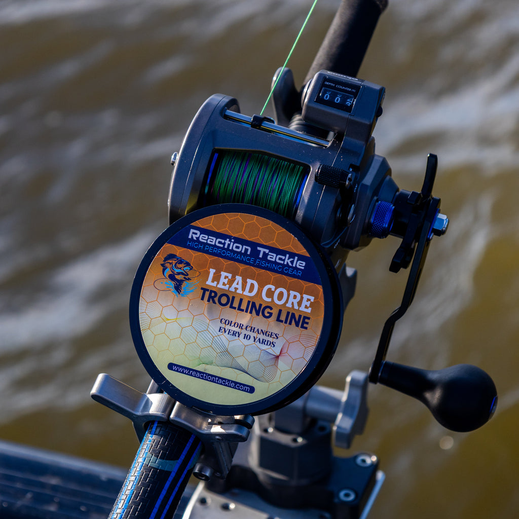 Reaction Tackle Lead Core Metered Trolling Braided Line