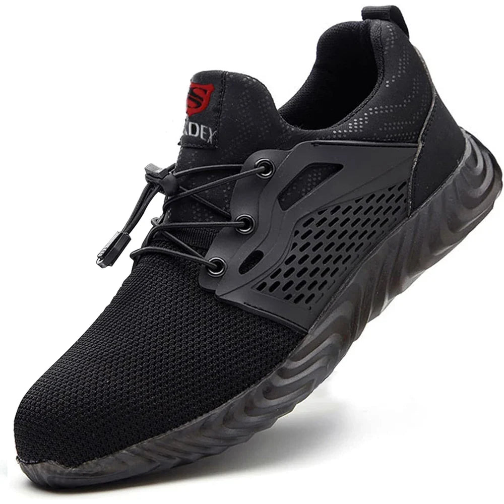 SUADEX Steel Toe Sneakers Lightweight Indestructible Work Shoes for Construction