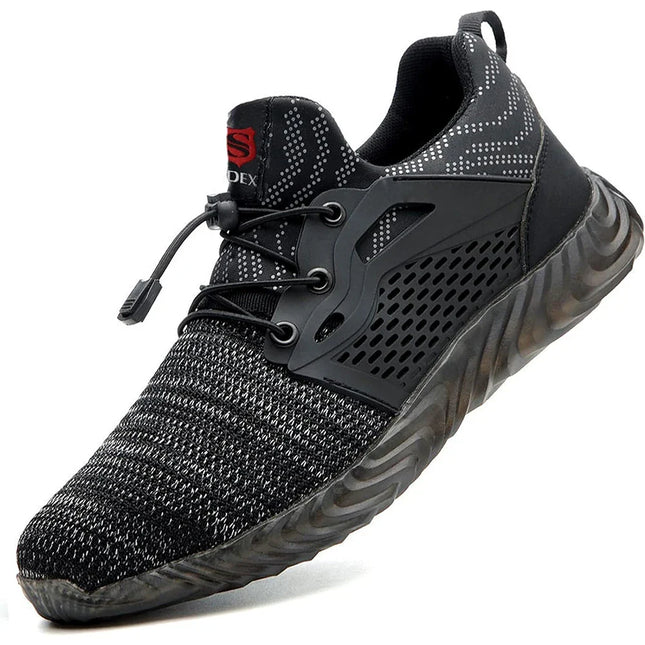 SUADEX Steel Toe Sneakers Lightweight Indestructible Work Shoes for Construction