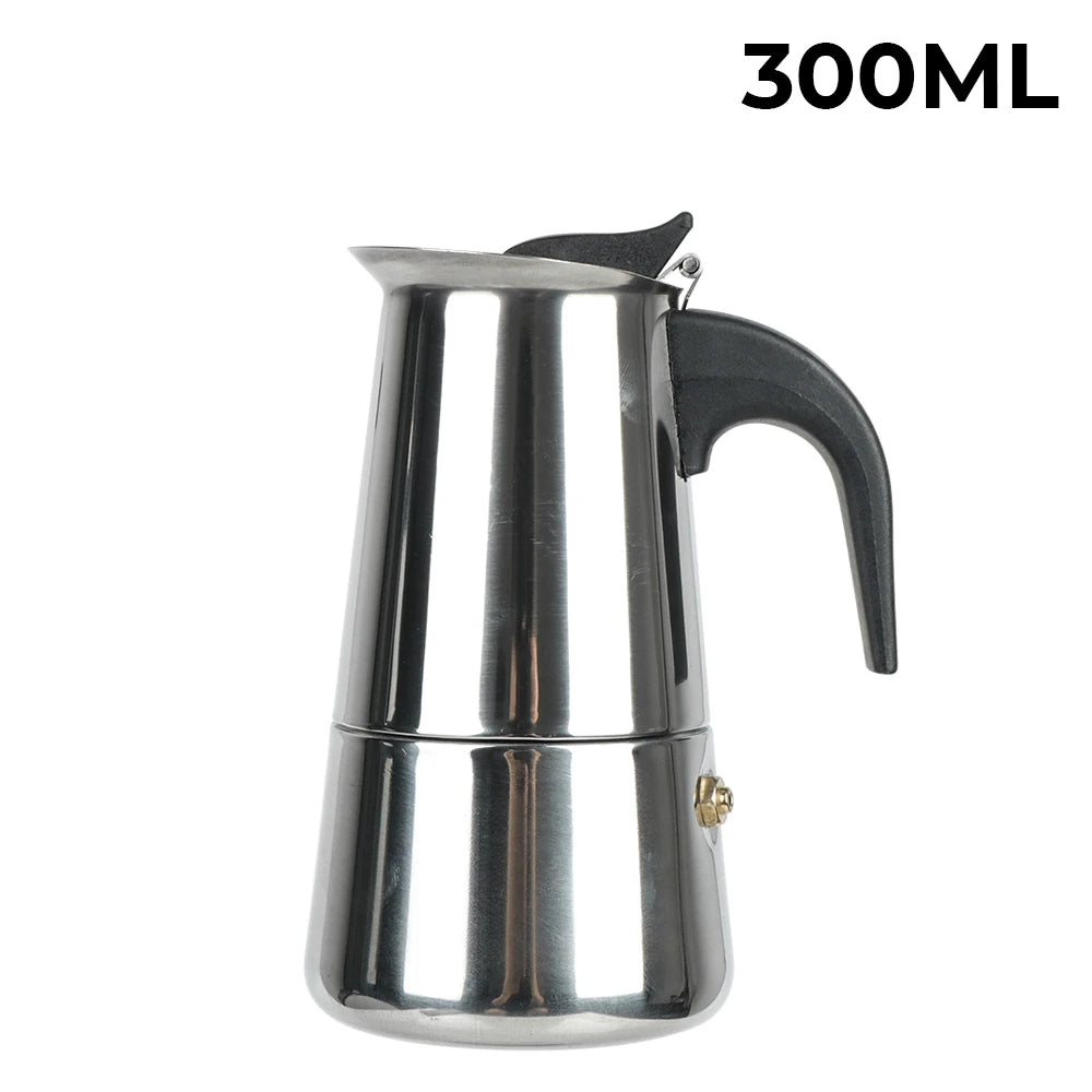 Mocha Coffee Pots Italian Aluminum Octagonal Pot Tea Maker Portable Coffee Maker