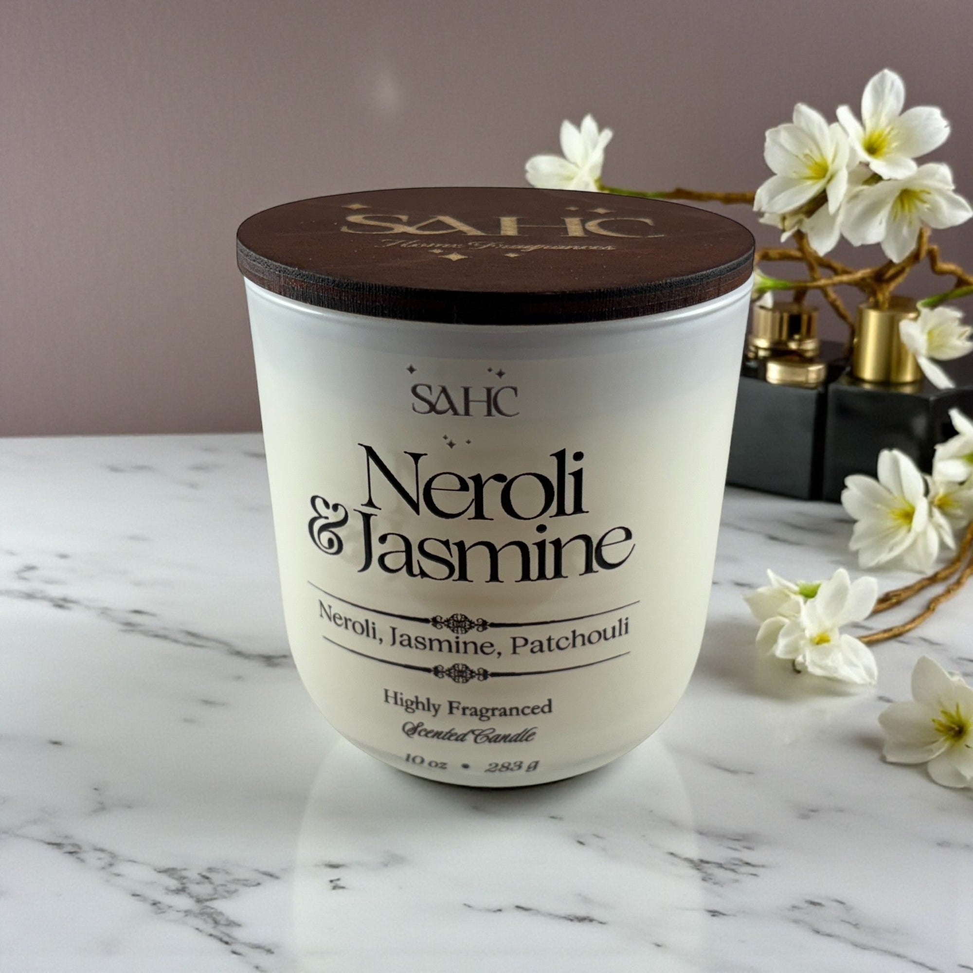 Neroli & Jasmine Scented Candle