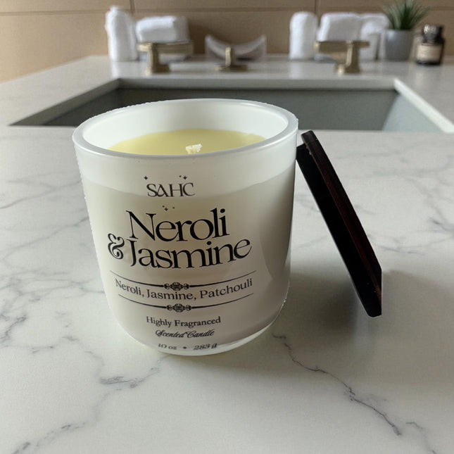 Neroli & Jasmine Scented Candle