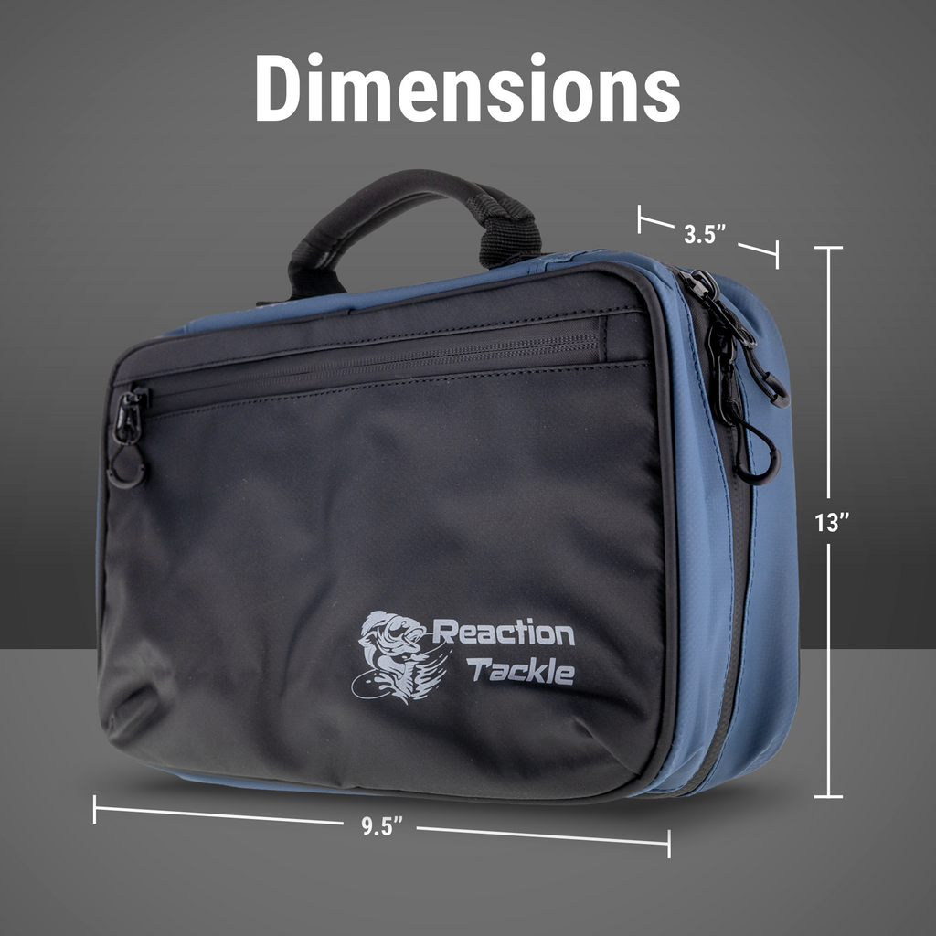 Reaction Tackle Splash Proof Bait Binder and Tackle Storage - New