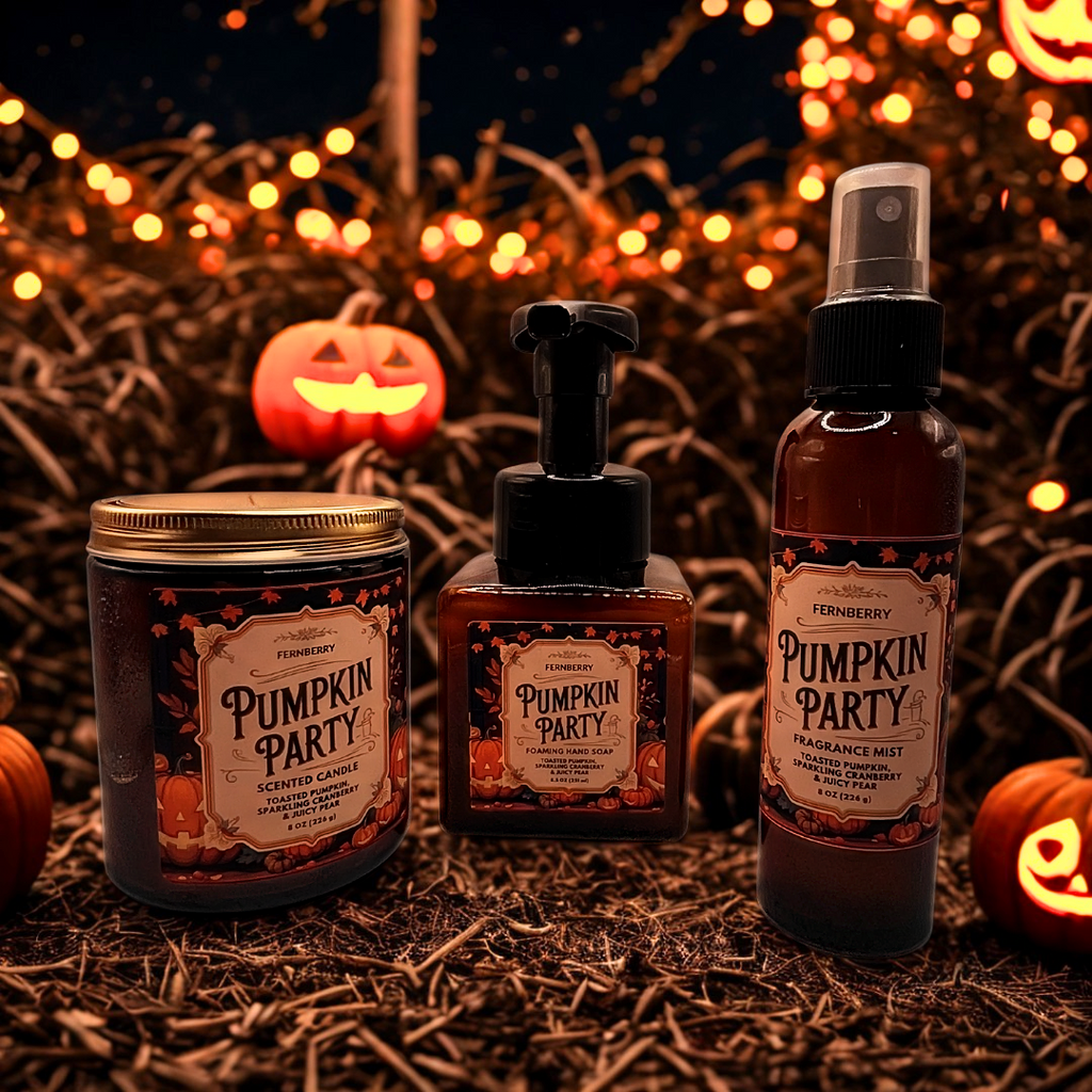 Pumpkin Party Wood Wick Candle | Fall Collection