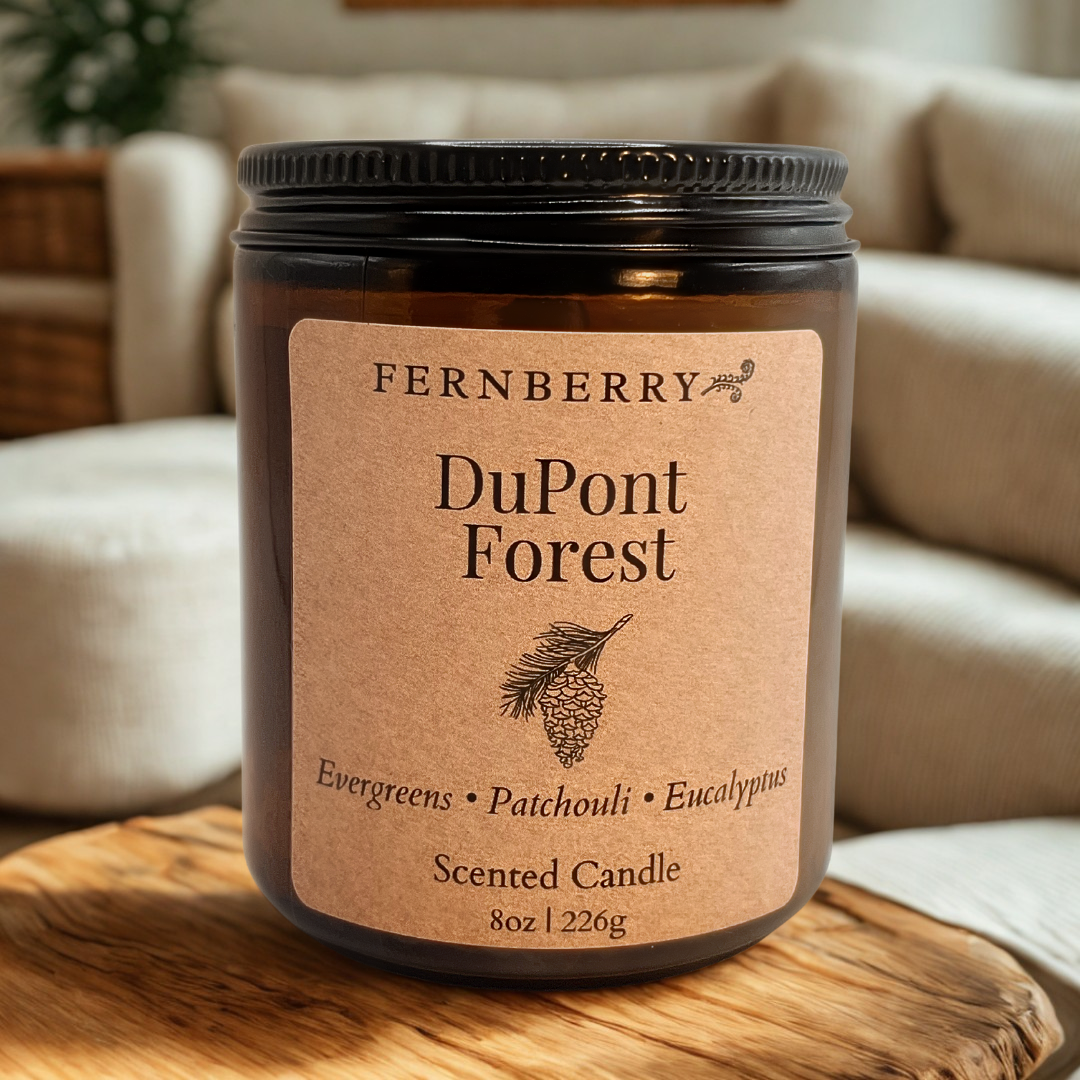 DuPont Forest- 8oz Wood Wick Candle