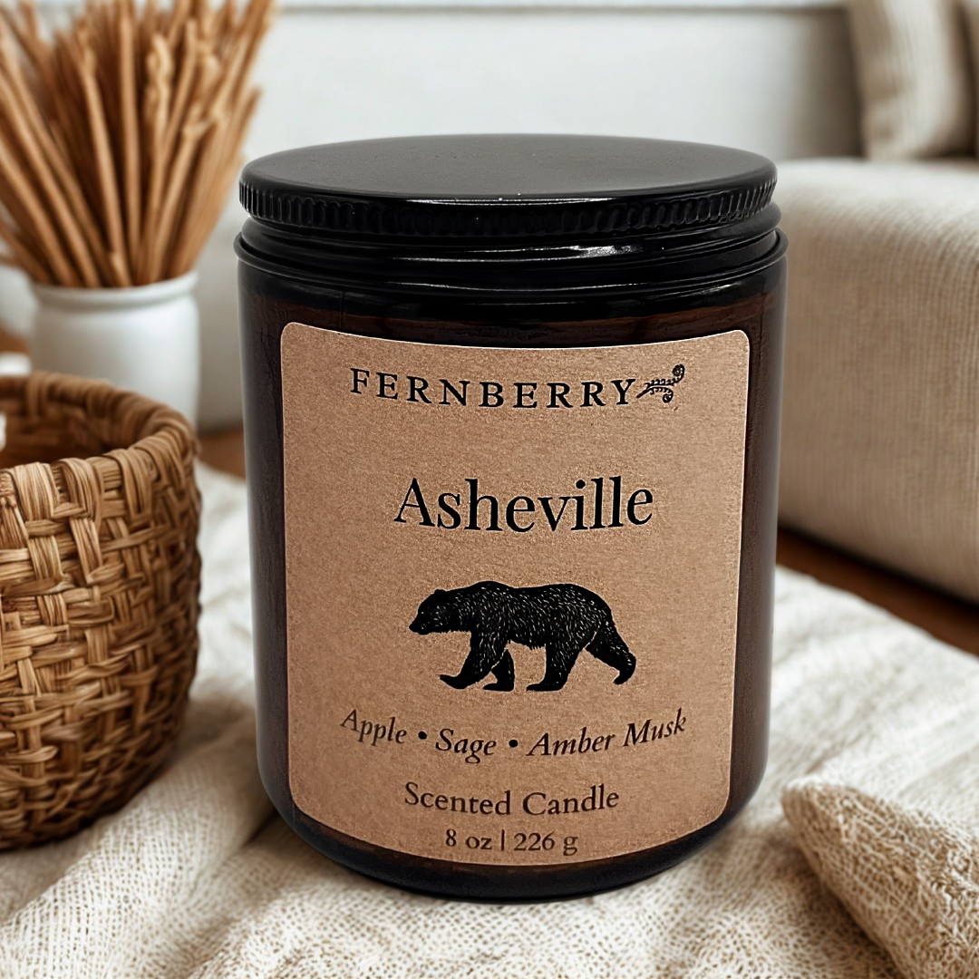Asheville- 8oz Wood Wick Candle