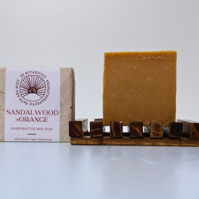 Sandalwood + Orange Handcrafted Soap