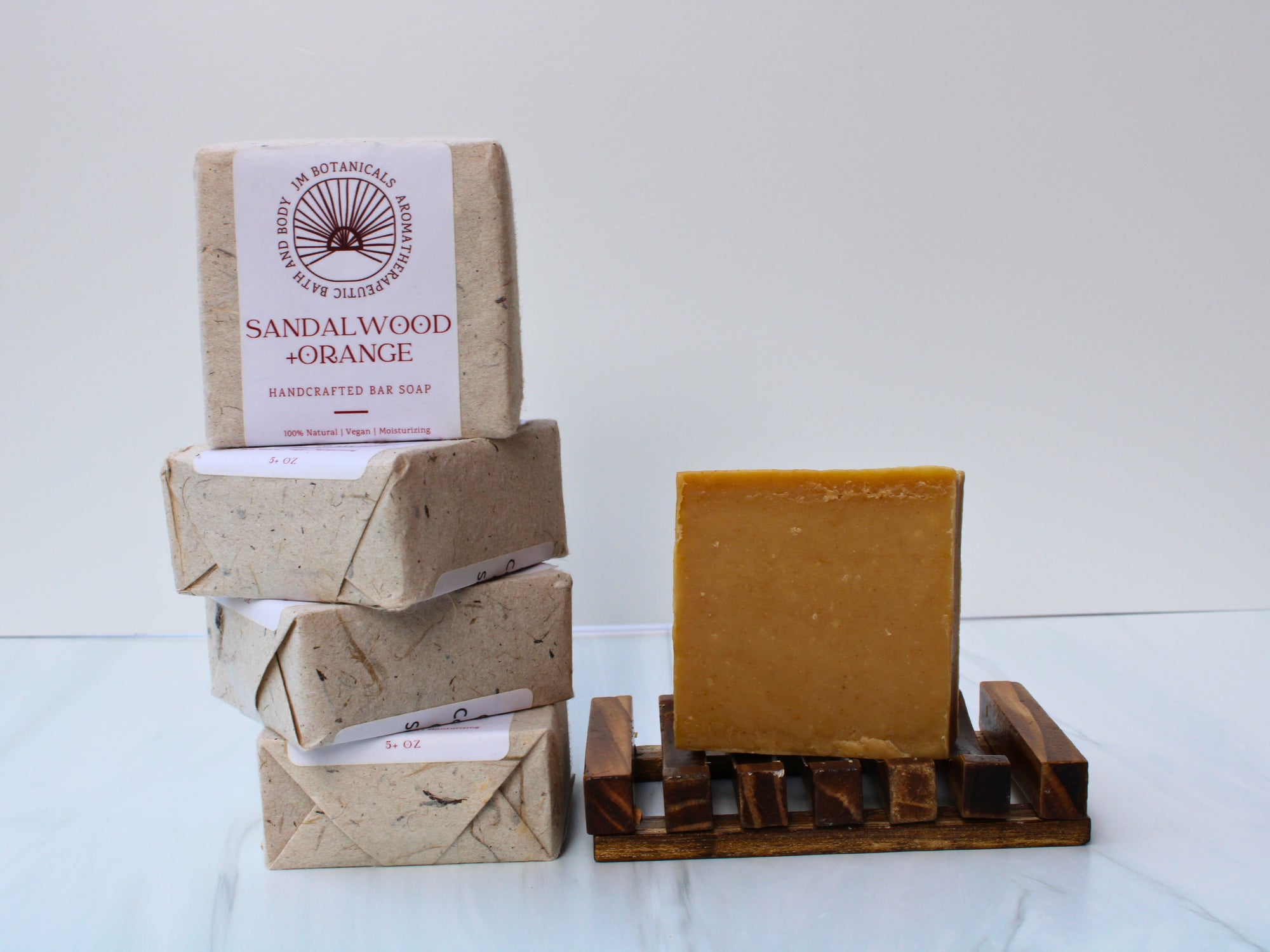 Sandalwood + Orange Handcrafted Soap