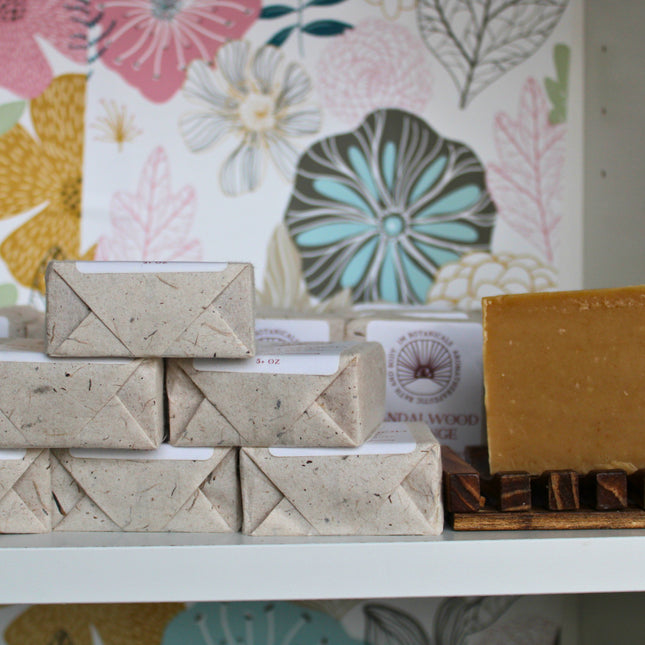 Sandalwood + Orange Handcrafted Soap