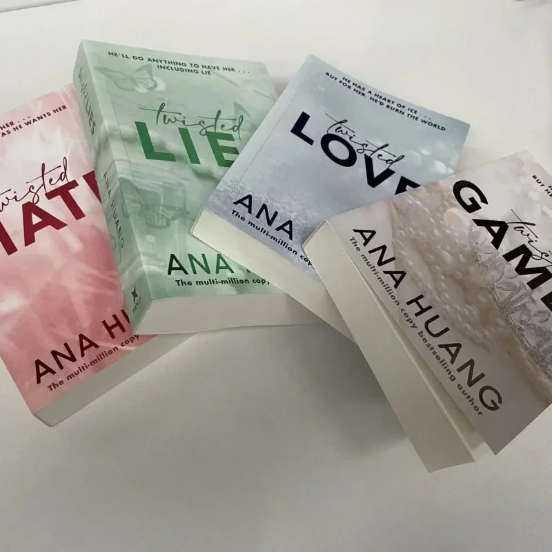 Twisted Series by Ana Huang Books Love /Games / Hate /Lies Paperback