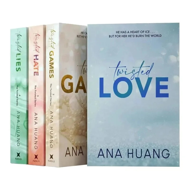 Twisted Series by Ana Huang Books Love /Games / Hate /Lies Paperback