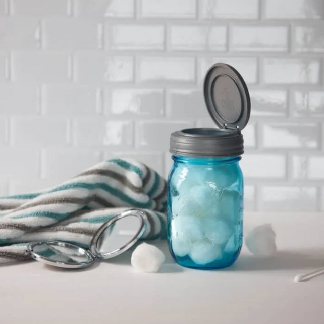 reCAP® Regular Mouth Mason Jar FLIP Top Lid