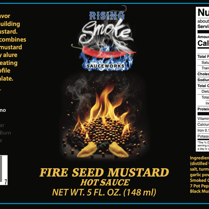 Fire Seed Mustard (5oz)