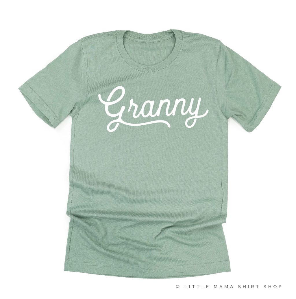 (Choose Your Grandma Name) - Script Design - Unisex Tee