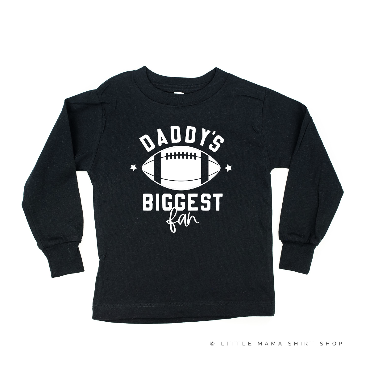 Daddy's Biggest Fan - (Choose your Sport) - Child Long Sleeve Tee