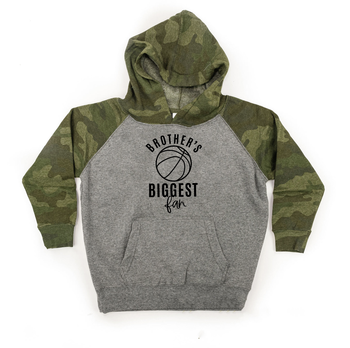 Brother's Biggest Fan - (Choose your Sport) - Child Hoodie