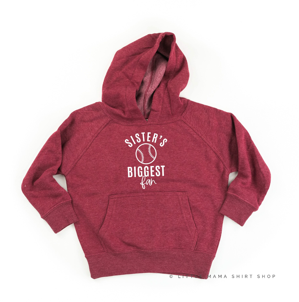 Sister's Biggest Fan - (Choose your Sport) - Child Hoodie