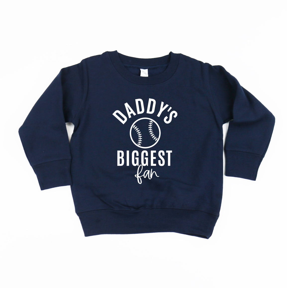 Daddy's Biggest Fan - (Choose your Sport) - Child Sweater