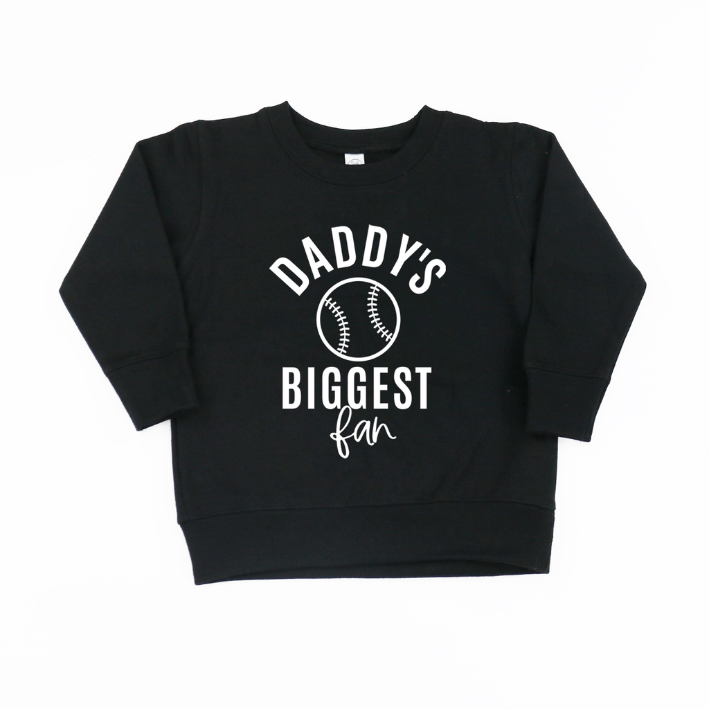 Daddy's Biggest Fan - (Choose your Sport) - Child Sweater