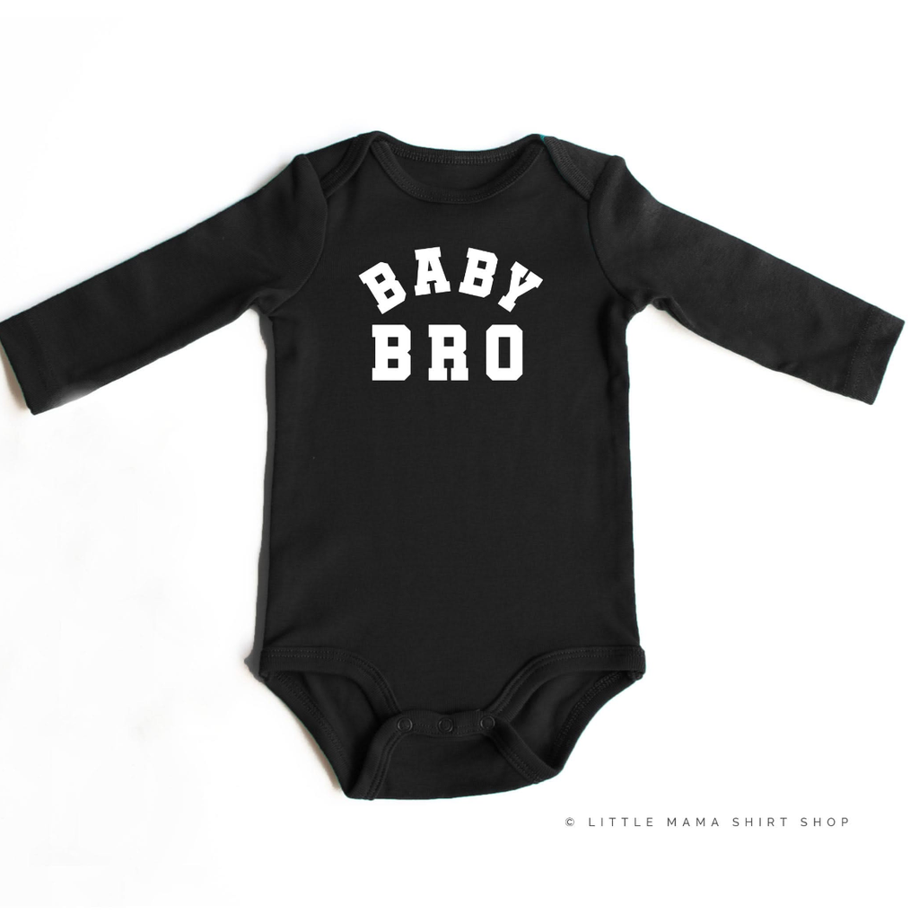 Varsity 'Bro' Sibling Tees - (Choose Your Role) - Child Long Sleeve Tee